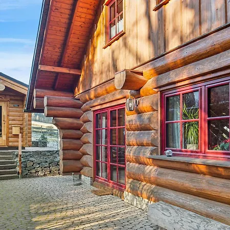 Naturstammhaus Vakantiehuis *