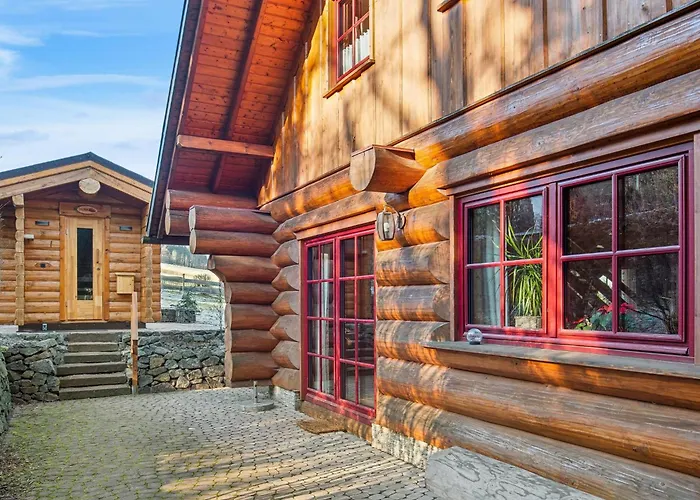 Naturstammhaus Vakantiehuis *